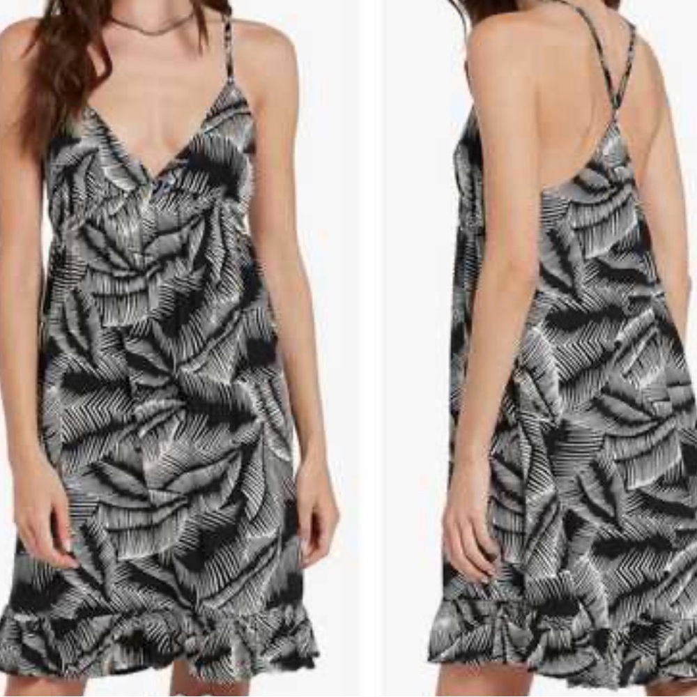 VOLCOM Women's Stay Palm Dress Size Large